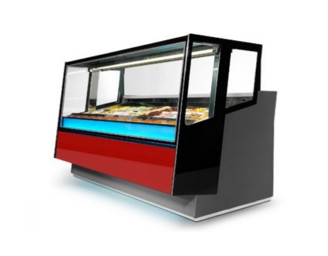 Витрина для мороженого ISA Kaleido 120 A H135