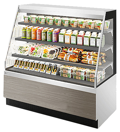 Витрина кондитерская Chilz VETE KUB OF 90 белый, вяз тосини