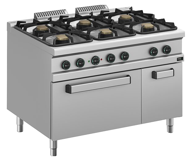 Плита газовая Apach Cook Line APRG-129FE/PL
